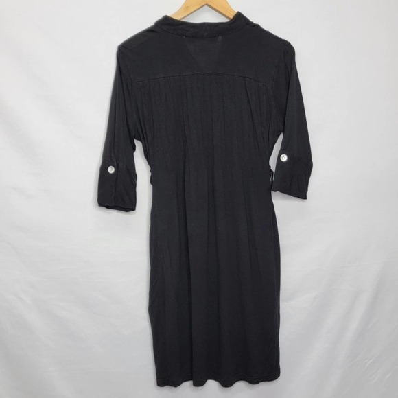 Gretchen Scott Designs 3/4 sleeve button detail pockets - Picture 7 of 11